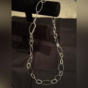 Elegant Silver Chain Necklace